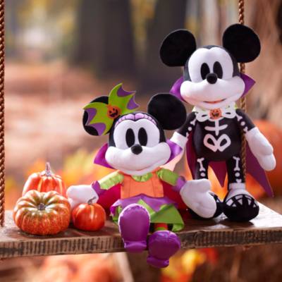 Mickey Mouse Skeleton Medium Soft Toy