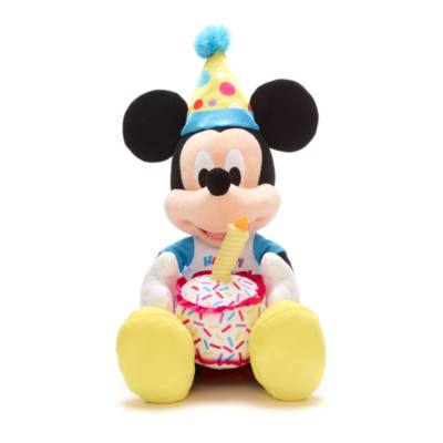 Mickey Mouse Birthday Medium Soft Toy - 34cm