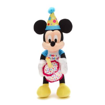 Mickey Mouse Birthday Medium Soft Toy - 34cm