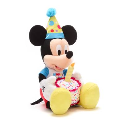 Mickey Mouse Birthday Medium Soft Toy - 34cm