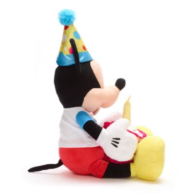 Mickey Mouse Birthday Medium Soft Toy - 34cm