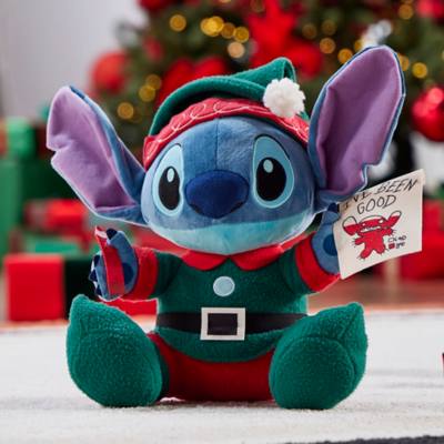 Stitch Festive Medium Soft Toy, Lilo & Stitch - 35cm