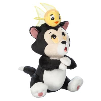 Figaro and Cleo Medium Soft Toy, Pinocchio 85th Anniversary &ndash; 35.5cm