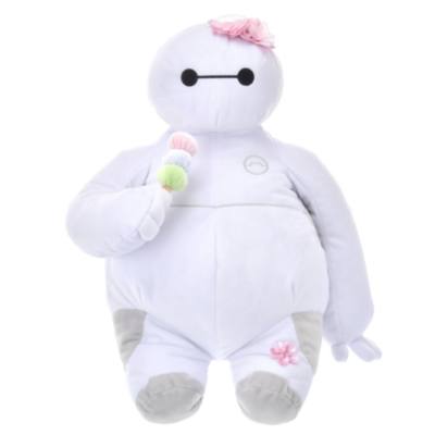 Disney Store Japan Baymax Sakura Medium Soft Toy, Big Hero 6 - 34cm
