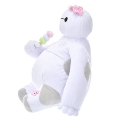 Disney Store Japan Baymax Sakura Medium Soft Toy, Big Hero 6 - 34cm