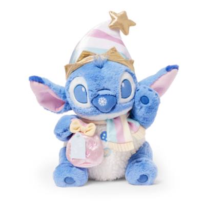 Lilo & Stitch - Stitch - Weihnachtliches Kuscheltier mit Geschenkbeutel