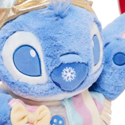 Stitch Festive Medium Soft Toy with Gift Pouch, Lilo & Stitch - 30cm