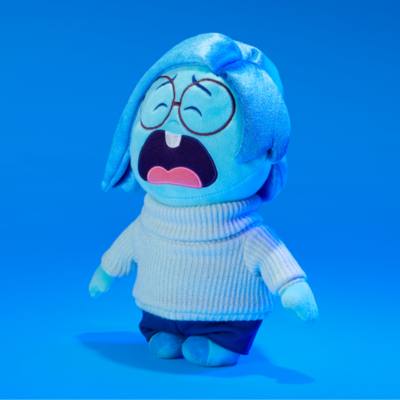 Sadness Small Soft Toy, Inside Out 2