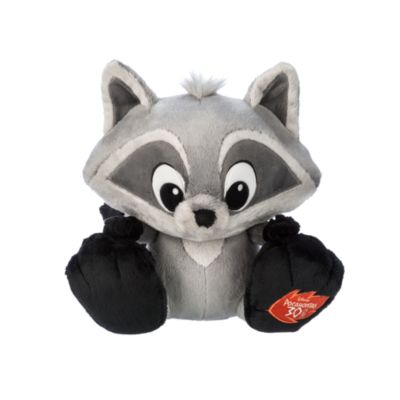 Pocahontas - Meeko - 30. Jubiläum - Kleines Big Feet Kuscheltier - 25,5 cm