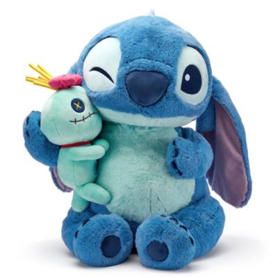 Disney Store Japan Stitch with Scrump Giant Soft Toy, Lilo & Stitch - 86cm