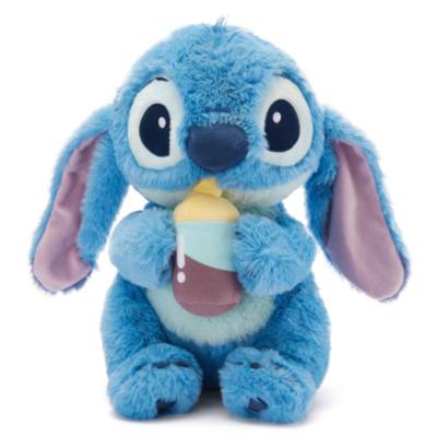 Disney Store Japan - Lilo & Stitch - Stitch mit Fläschchen - Mittelgroßes Kuscheltier