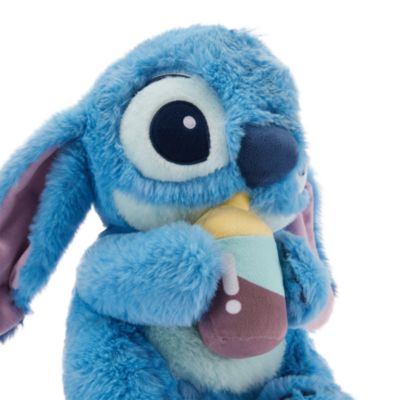 Disney Store Japan Stitch with Bottle Medium Soft Toy, Lilo & Stitch