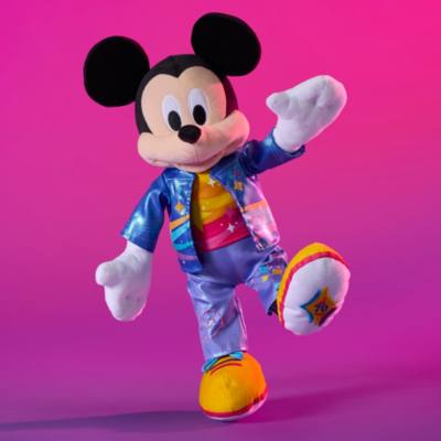 Mickey Mouse Disneyland 70th Anniversary Medium Soft Toy - 35cm