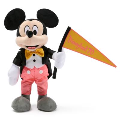 Disneyland - 70. Jubiläum - Micky Maus - Kleines Kuscheltier - 37 cm