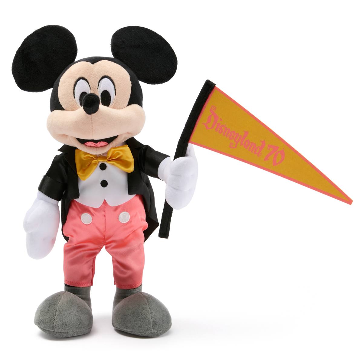 Mickey Mouse Disneyland 70th Anniversary Small Soft Toy - 37cm