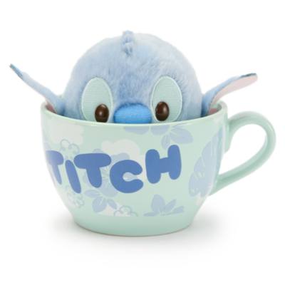 Lilo & Stitch - Stitch - Bundle mit Becher und Mini-Kuscheltier Urupocha-Chan