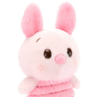 Mini peluche Piglet, Winnie the Pooh, Urupocha-Chan, Disney Store Jap&oacute;n (11&nbsp;cm)