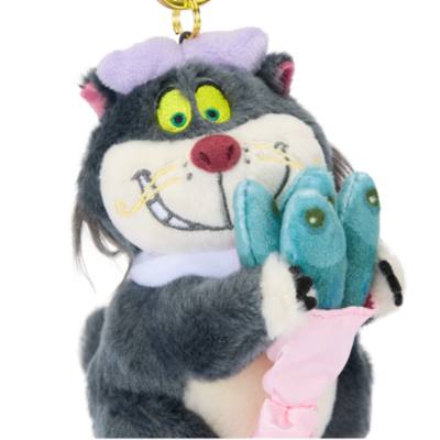 Disney Store Japan Lucifer Small Soft Toy Keyring, Cinderella - 18cm