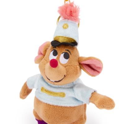 Disney Store Japan Gus Small Soft Toy Keyring, Cinderella - 17cm