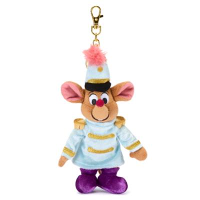 Disney Store Japan - Cinderella - Jaques - Schl&uuml;sselanh&auml;nger mit kleinem Kuscheltier - 19 cm
