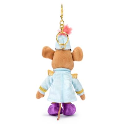 Disney Store Japan - Cinderella - Jaques - Schl&uuml;sselanh&auml;nger mit kleinem Kuscheltier - 19 cm