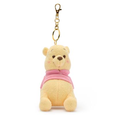 Disney Store Japan - Winnie Puuh - Soft Moments Kollektion - Schlüsselanhänger mit kleinem Kuscheltier