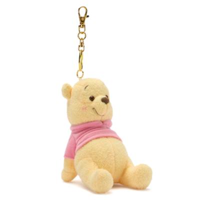 Disney Store Japan Winnie the Pooh Soft Moments Small Soft Toy Keyring