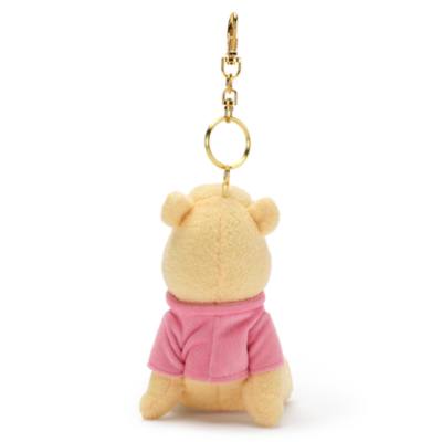 Disney Store Japan - Winnie Puuh - Soft Moments Kollektion - Schl&uuml;sselanh&auml;nger mit kleinem Kuscheltier