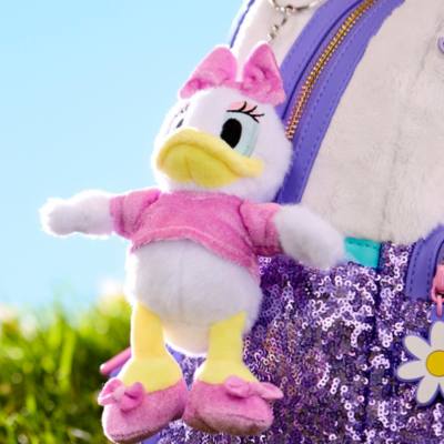 Daisy Duck Small Soft Toy Keyring - 16cm
