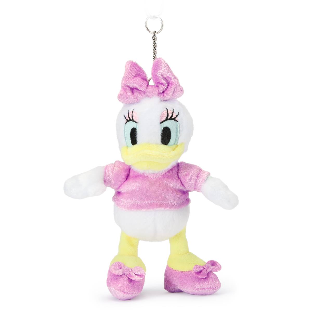 Daisy Duck Small Soft Toy Keyring - 16cm