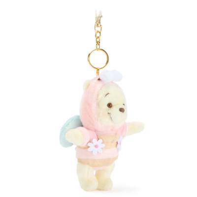 Disney Store Japan - Winnie Puuh - Biene - Schl&uuml;sselanh&auml;nger mit kleinem Kuscheltier - 18 cm