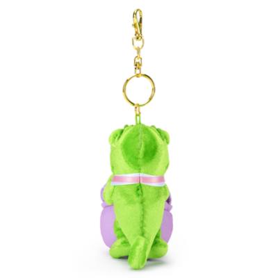 Disney Store Japan Pascal with Bouquet Small Soft Toy Keyring, Tangled - 15.5cm