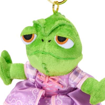 Disney Store Japan Pascal in Dress Small Soft Toy Keyring, Tangled - 14cm
