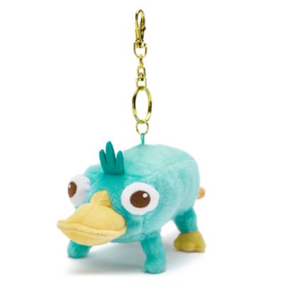 Disney Store Japan Perry the Platypus Small Soft Toy Keyring, Phineas and Ferb