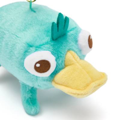 Disney Store Japan Perry the Platypus Small Soft Toy Keyring, Phineas and Ferb