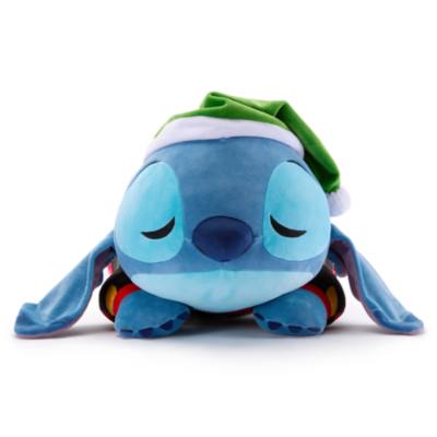 Grande peluche Stitch Cuddleez sp&eacute;ciale f&ecirc;tes, Lilo & Stitch, 61&nbsp;cm