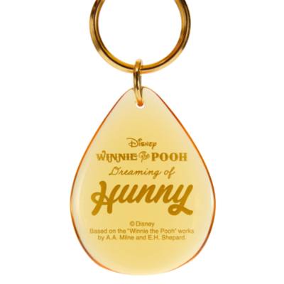 Disney Store Japan Winnie the Pooh with Hunny Pot Small Soft Toy Keyring - 18cm