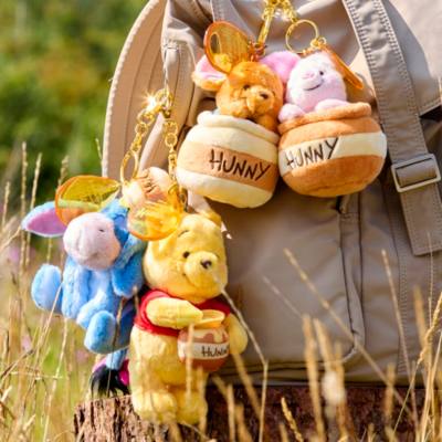 Disney Store Japan Roo in Hunny Pot Small Soft Toy Keyring, Winnie the Pooh - 14cm
