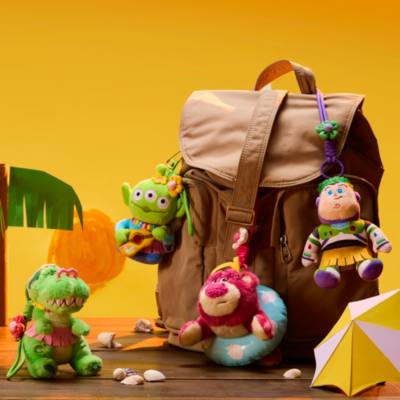 Toy Story - Lotso - Kuscheltier-Schl&uuml;sselanh&auml;nger - 13 cm