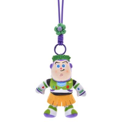 Portachiavi con peluche Buzz Lightyear, Toy Story, 12 cm