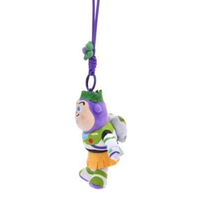 Portachiavi con peluche Buzz Lightyear, Toy Story, 12 cm
