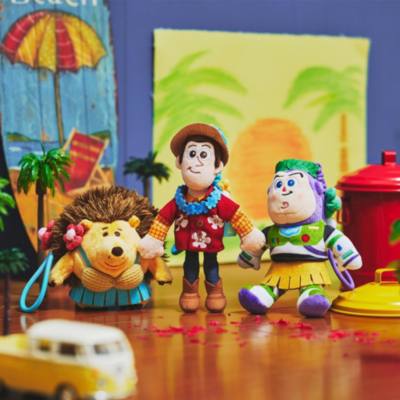Portachiavi con peluche Buzz Lightyear, Toy Story, 12 cm