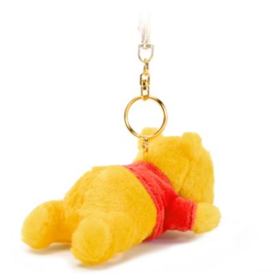 Disney Store Japan Winnie the Pooh Small Soft Toy Keyring - 15cm approx.