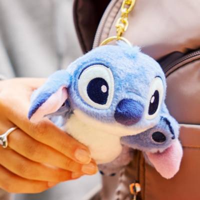 Llavero peluche peque&ntilde;o Stitch, Lilo y Stitch, Disney Store Jap&oacute;n (16&nbsp;cm)