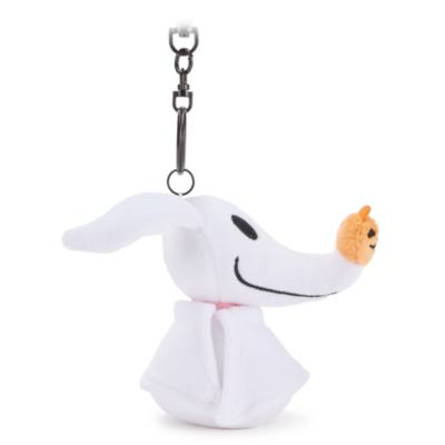 Disney Store Japan Zero Small Soft Toy Keyring, Tim Burton's The Nightmare Before Christmas - 9cm