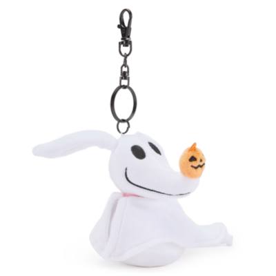 Disney Store Japan Zero Small Soft Toy Keyring, Tim Burton's The Nightmare Before Christmas - 9cm