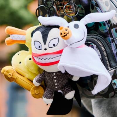 Disney Store Japan Zero Small Soft Toy Keyring, Tim Burton's The Nightmare Before Christmas - 9cm