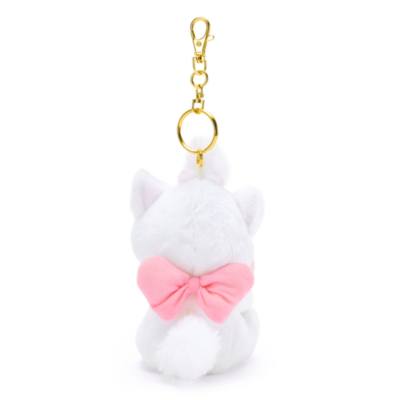 Disney Store Japan Marie with Heart Small Soft Toy Keyring, The Aristocats - 13cm