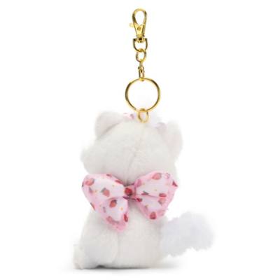 Disney Store Japan Marie Strawberry Bow Small Soft Toy Keyring, The Aristocats - 11cm