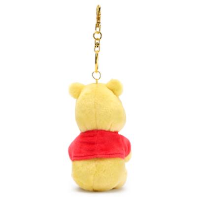 Disney Store Japan - Winnie Puuh mit Herz - Schl&uuml;sselanh&auml;nger mit kleinem Kuscheltier - 10 cm